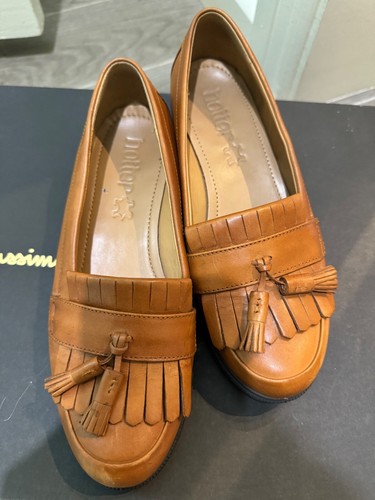 Hotter leather shoes brown - hotter,