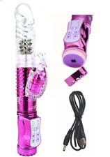 Vibrator Powerful 36 Speed Rampant Rabbit Thrusting Vibrating Dildo Sex Toy (UK)
