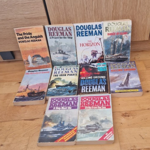 Douglas reeman books bundle - douglas,