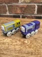 Thomas The Tank Engine & Friends Wooden Train - DODGE & SPLATTER - BRIO