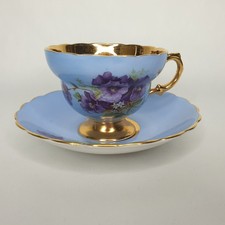 Vintage Rosina Bone China Blue