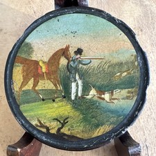 Antique Hand Painted Papier