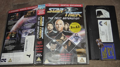 Star trek next generation - next, vhs