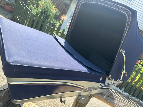 Vintage silver cross - cross, carrycot