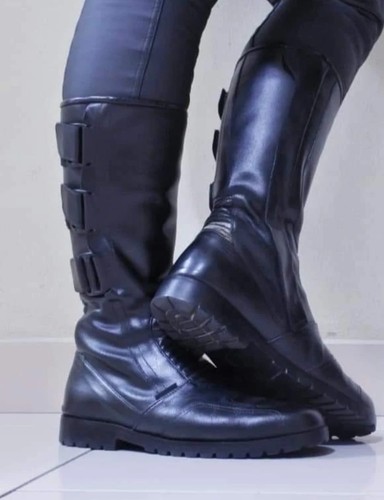 Men midcalf motorcycle police - motorcycle,