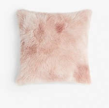 Next Blush Pink Faux Fur