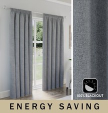 Grey 100% Blackout 46x90"