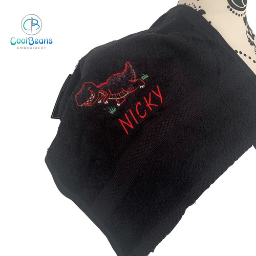 Rex dinosaur towel - towel,