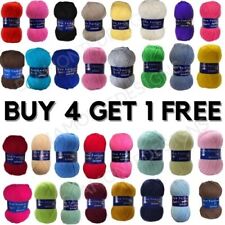 WOOLCRAFT 100g NEW FASHION DK Knitting Yarn Ball Wool Double Knit - 74 Shades UK