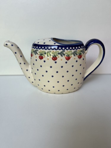 Polish pottery watering - pottery,
