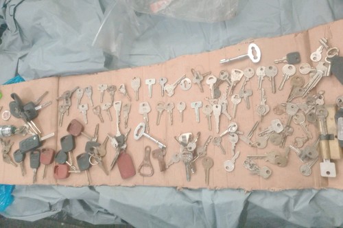 Keys 1960s 1980 - keys, joblot