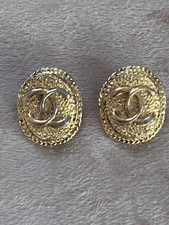 1980's Vintage Chanel Gold