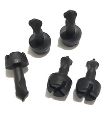 FIT MG ENGINE TOP HEAD COVER TURN LOCKING PIN STUD PLASTIC SCREW TRIM CLIPS