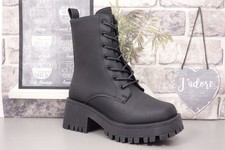 womens mid block heel lace up