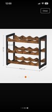 SONGMICS Wine Rack 24-Bottle