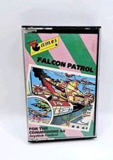 FALCON PATROL & FIGHTER PILOT Commodore 64 C64 C128 - Cassette Games