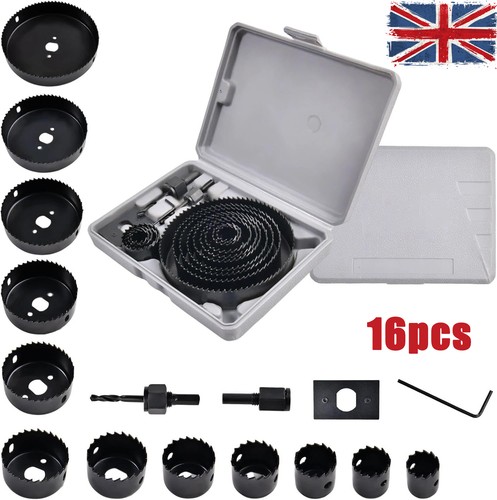 16pcs hole saw kit 127mm - hole,