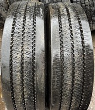 Nearly new pair of 305/70 R22.5 Continental Contiburban HA3 Tyres