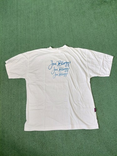 Joe bloggs white shirt blue - bloggs,