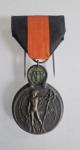 Belgian yser medal 1914 - belgian,