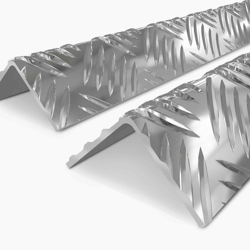 Chequer plate angle - chequer,