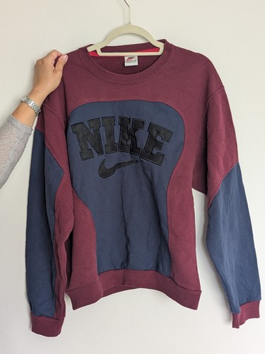 Nike blue burgundy jumper - nike,