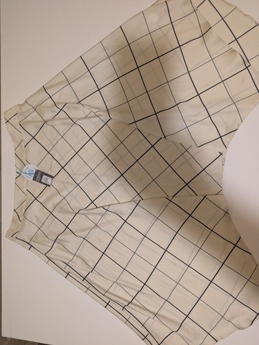 Bnwt primark ivory grid - ivory, check
