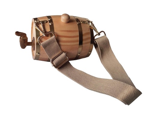 Whiskey barrel bernard dog - barrel,
