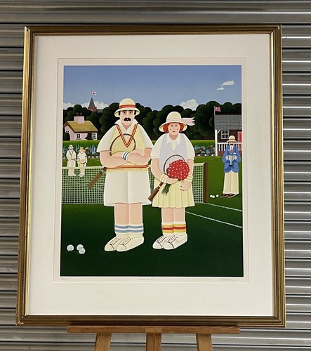 Large framed glazed artist - large,