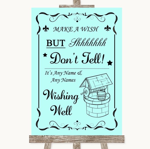 Aqua wishing well - aqua,