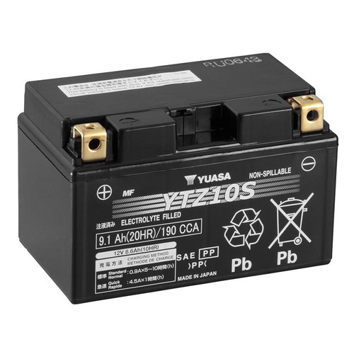 Battery yuasa ytz10s - ytz10s, 12v