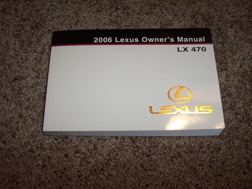 2006 lexus 470 - lx,
