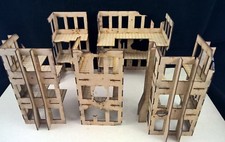  Damaged buildings scenery