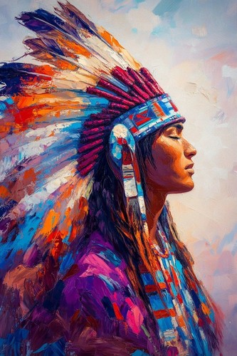 Native american indian - native,