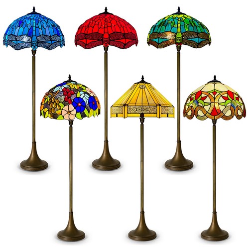 Tiffany style floor lamp - floor,