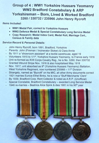 Ww1 yorkshire hussars - ww1,