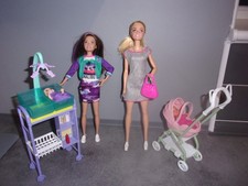 BARBIE WITH SKIPPER & BABY
