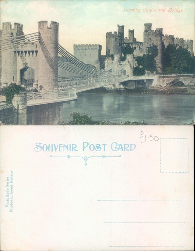 Conwy castle and bridge - conwy,