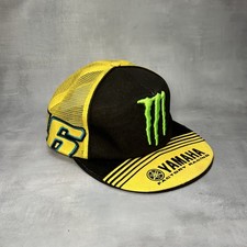 Monster Rossi 46 SnapBack VR46 Yamaha Factory Racing Flat Peek Trucker Cap