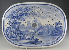 Antique Pottery Pearlware Blue