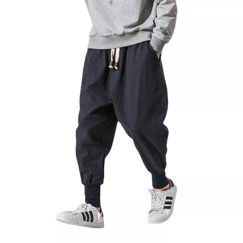 Men cotton linen - harem, pants