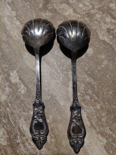 Ornate vintage silver plated - vintage, silver-plated