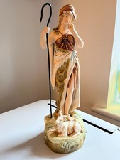 Royal DUX Bohemia shepherdess figurine with triangle mark...........FREE UK POST