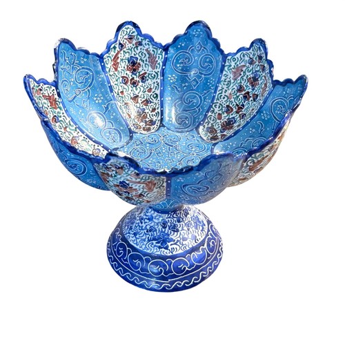 Hand painted persian enamel - hand-painted,