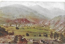 CAMBRIAN RAILWAY,  Beddgelert & Snowdon, pub Photochrom for the CR old postcard