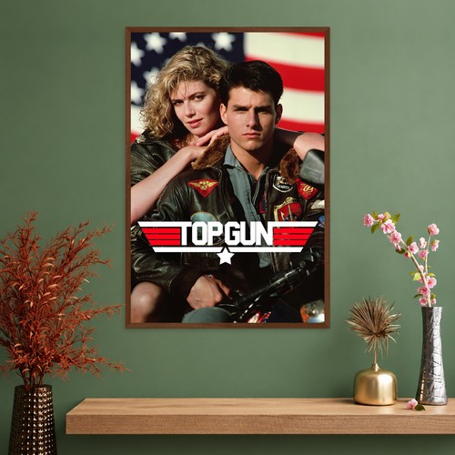 Top gun movie poster - gun,