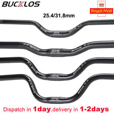 BUCKLOS 25.4/31.8mm Bike Handlebar Aluminum 620/660/720/780mm MTB Hi-Riser Bar