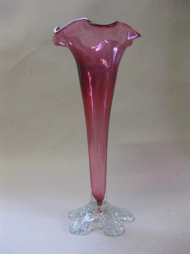 Antique cranberry glass - antique,