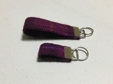 Handmade Harris Tweed Keyrings