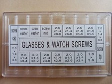 X36 TINY MICRO SCREWS GLASSES WATCH REPAIR KIT SET SUNGLASSES SPECTACALS SUN NEW